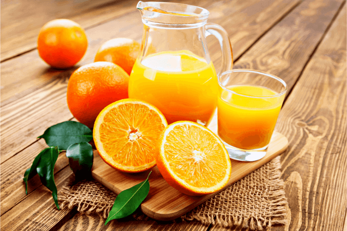 pomarančový džús